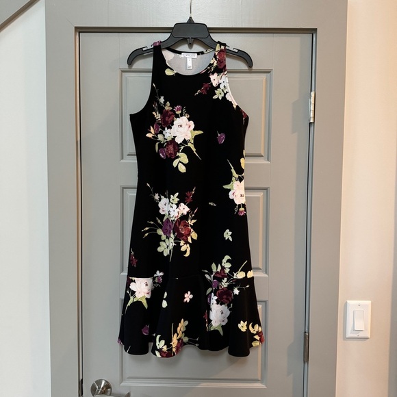 Leith Dresses & Skirts - LEITH | Black floral mini dress